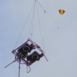 The KAP rig under the Fled kite.